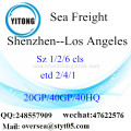 Shenzhen Port Sea Freight Shipping To Los Angeles